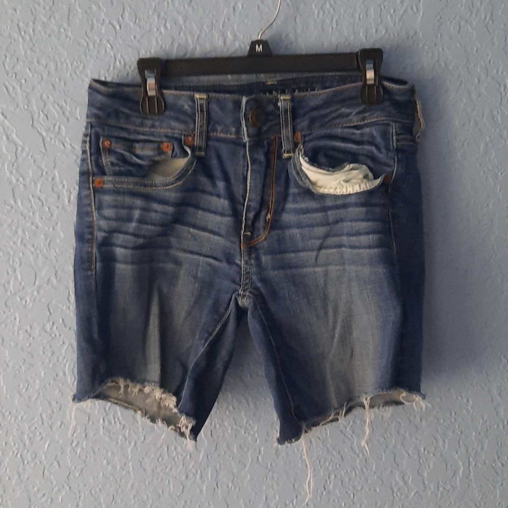 American Eagle Outfitters UPCYCLED Jean Shorts